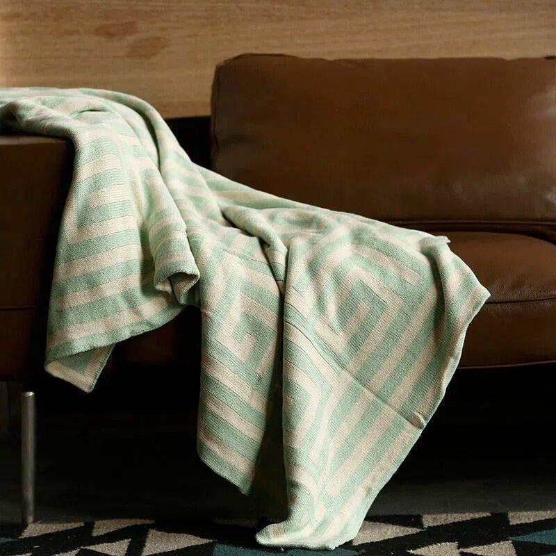 Casa Luxury Knitted Throw Blanket