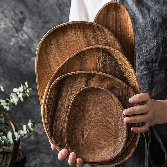 Madera Wood Tableware Set