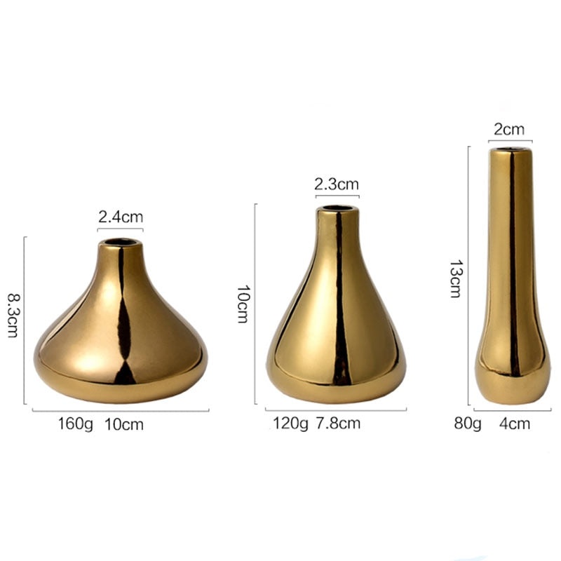 Luxury Mara Gold Vase