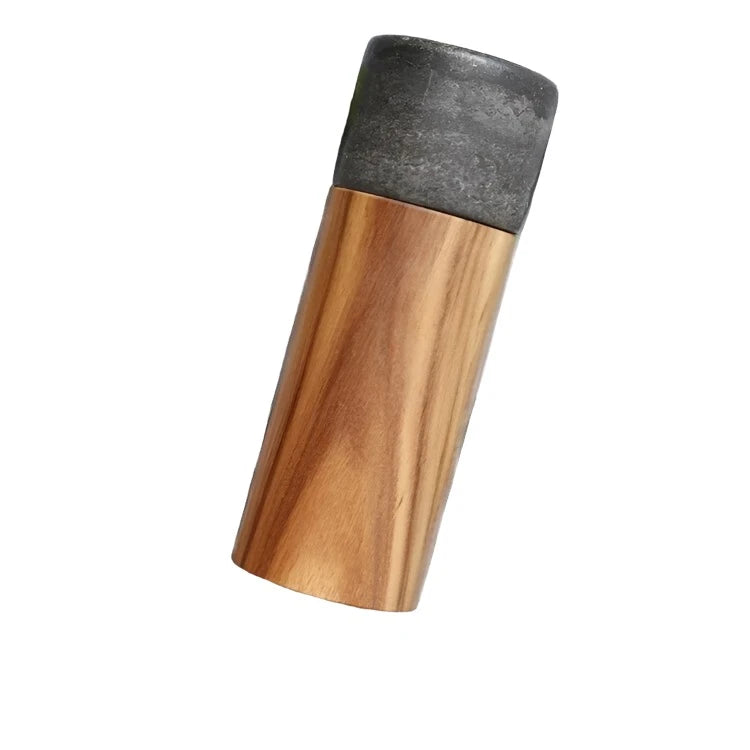 Wooden Marble Salt & Pepper Grinder